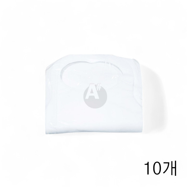 깔끔이 화이트 부직포 일회용 앞치마 (40X72cm) 100입 X 10개 식당 손님앞치마