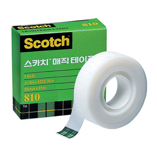 3M)스카치 매직테이프 리필(810R/18x15m)