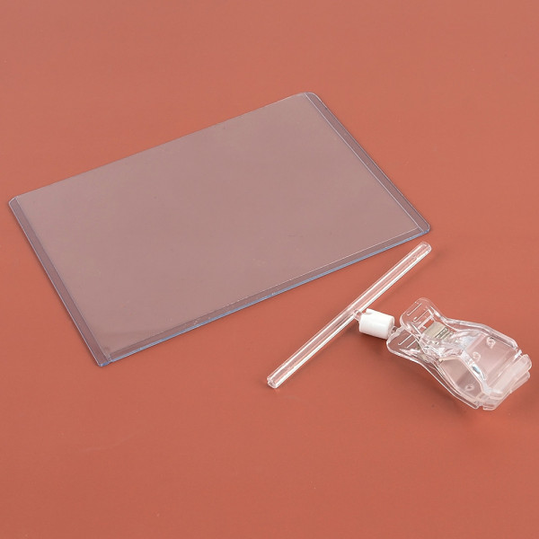 PVC 포켓 집게 쇼클립