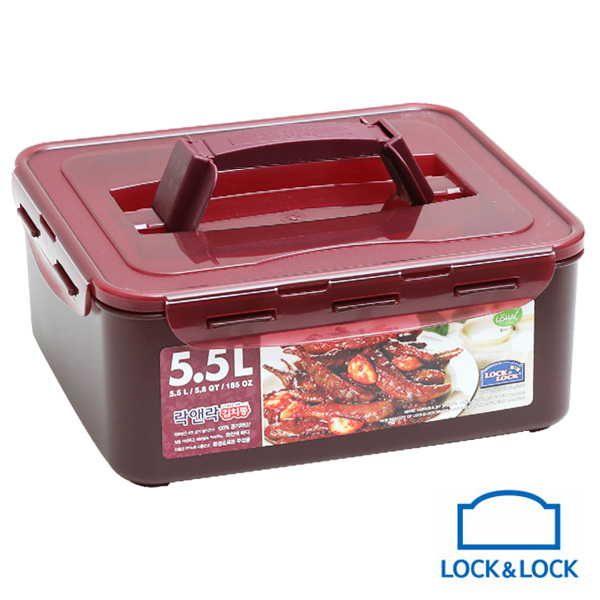 락앤락 NEW핸디김치통(WN) 5.5L (김치2포기) HPL836WN