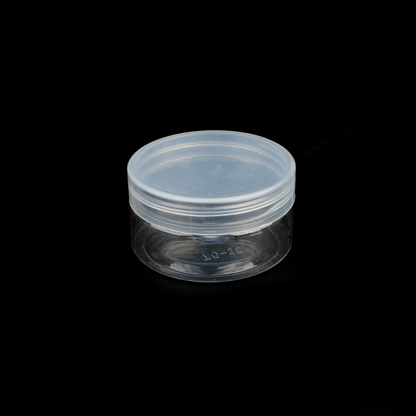 납작 플라스틱 보관용기 7cm - 120ml