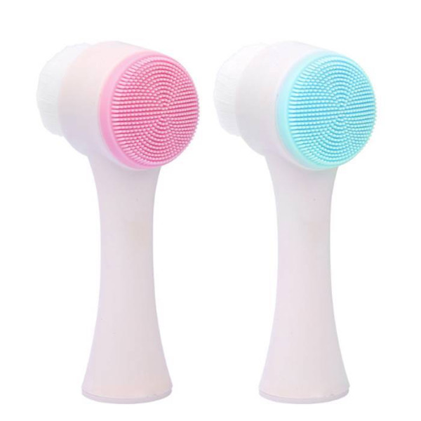 세안브러쉬 클렌징 모공 세안 솔 거품기 브러쉬 양면