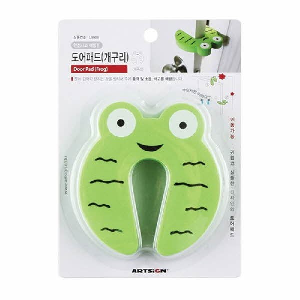 도어패드(개구리 95X103X18mm 아트사인)