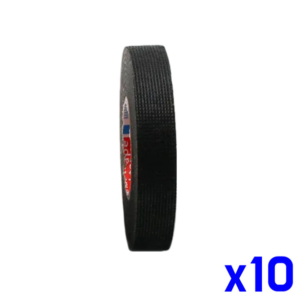 열에 강한 직조 패브릭 전기테이프 15mm x10개
