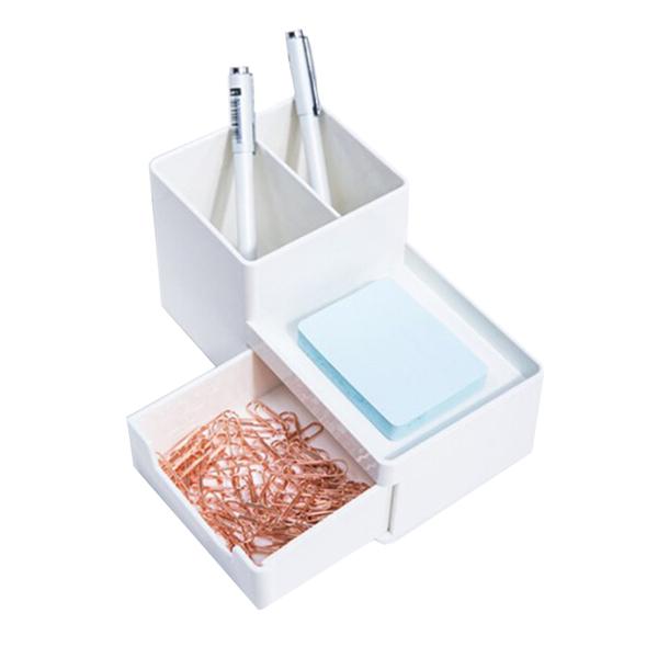 델리 멀티 수납함 8907WH 화이트 172x88x90mm