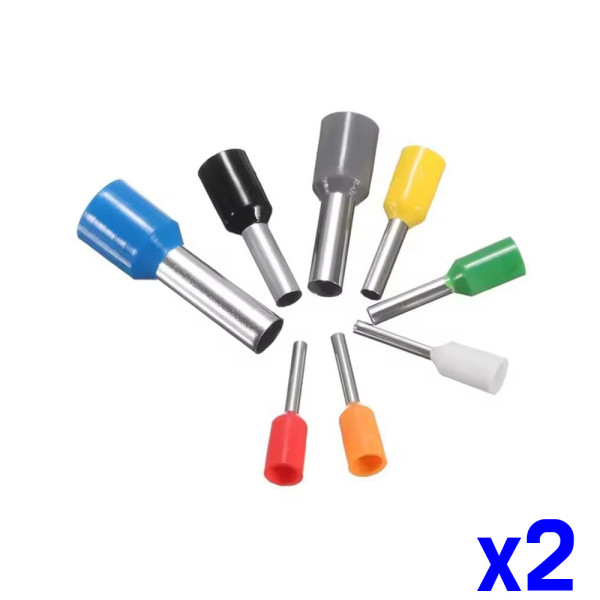 E2508 펜홀단자 1000pcs 페놀단자 터미널 커넥터 x2팩