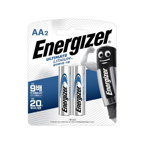 에너자이저 얼티메이트리튬 건전지 AA(2입)
