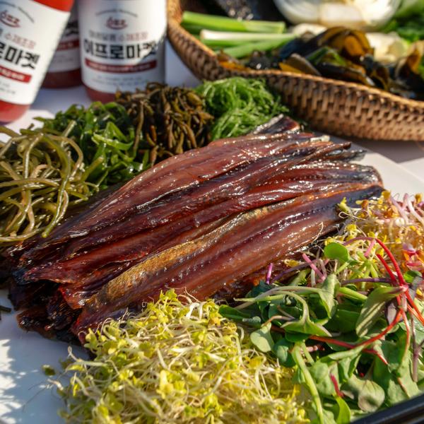 23년 포항 구룡포 손질 햇 과메기 5미 10쪽+야채해초세트