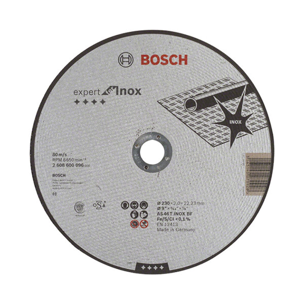 스텐용 절단석 230mm 2.0T 1장