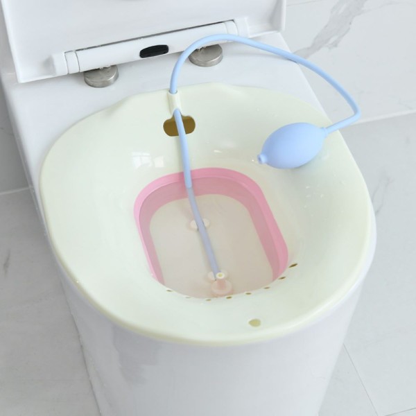 좌욕대야 좌욕기 임산부선물 거품발생 핑크색상