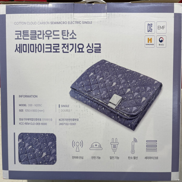 세미마이크로 탄소 전기요 싱글사이즈 105X180cm