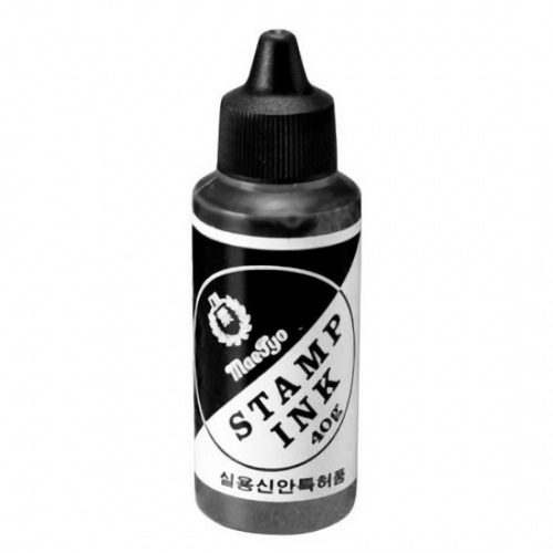 매표 스탬프잉크 흑색 40g 박스 353개
