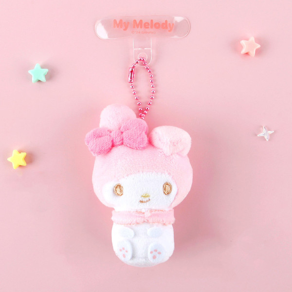 산리오 마이멜로디 미니 가방고리 6cm