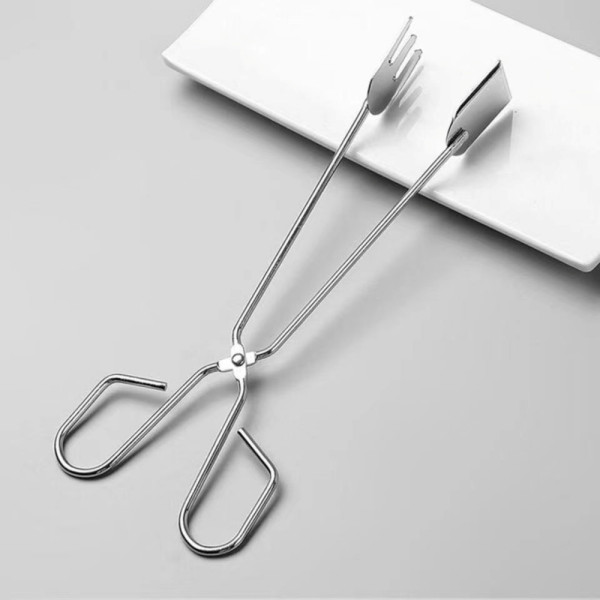 스테인리스 집게 장작집게 캠핑화로대용 불집게 철제집게