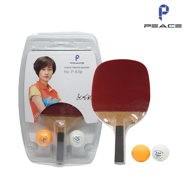 피스 탁구라켓 펜홀더형 P-8.5p