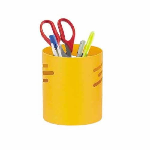 아카데미 펜꽂이 MW-605 노랑(지름80x95mm)