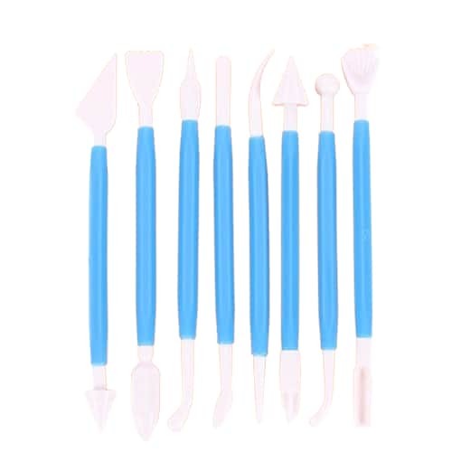 클레이 도구 세트 8pcs 블루