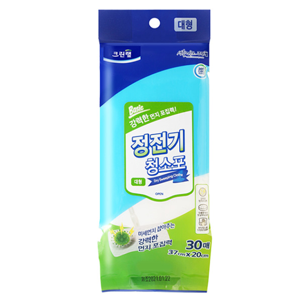 크린랩 정전기청소포 대형 30매