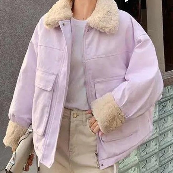 하이넥 퍼 아우터 보온성과 부드러움을 동시에 갖춘 파스텔색상 하이넥 소프트퍼 구름 패딩