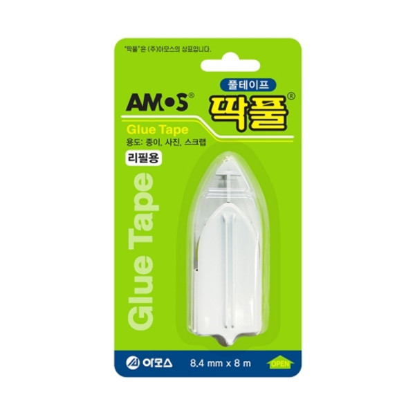 아모스 풀테이프 리필 8 4mm 8m