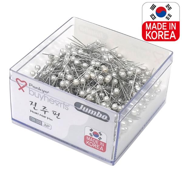 바이하츠 점보진주핀 (33mm x 4mm)