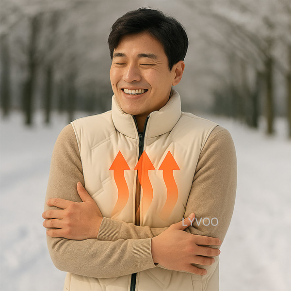 모이플 남자조끼 경량조끼 여성조끼 베이지
