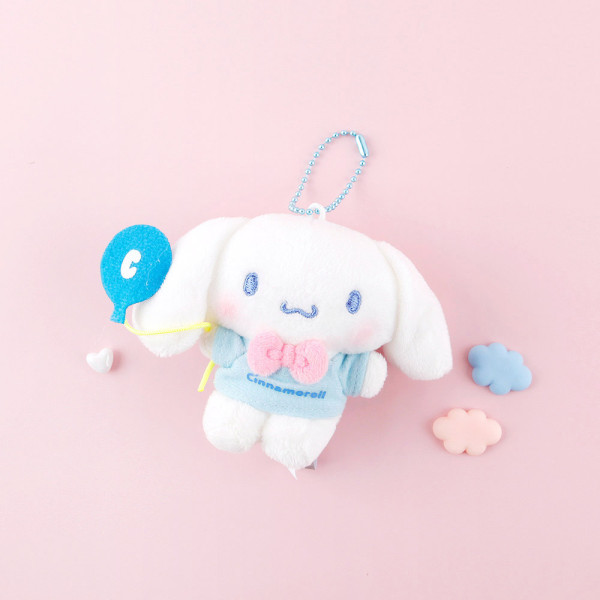 산리오 시나모롤 파티 가방고리 8cm