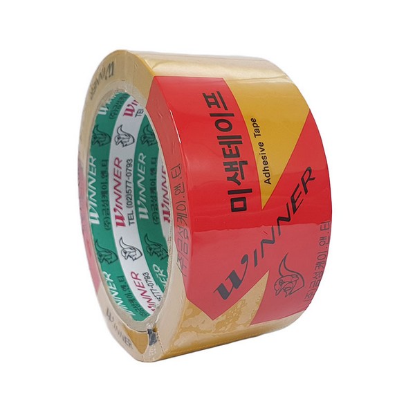 금성 박스 미색 OPP 테이프 아크릴 50개입 48mm x 50M
