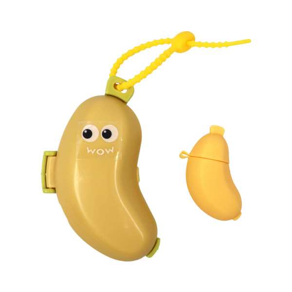 여행용 바나나 모양 칫솔 케이스