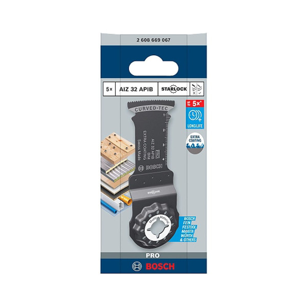 보쉬 PRO AIZ32APIB 목재용 만능컷터날 32mm 5P 전동공구액세서리