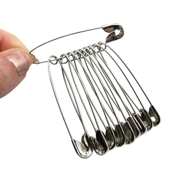 옷핀 대형10개입