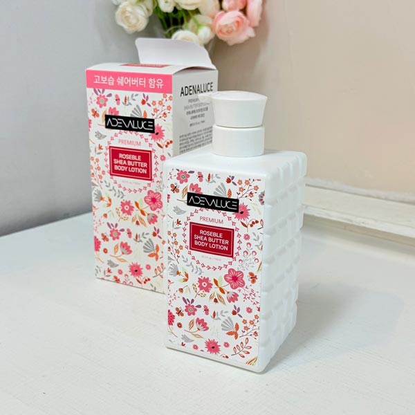 아데나루체 로즈블 시어버터 바디로션750ml