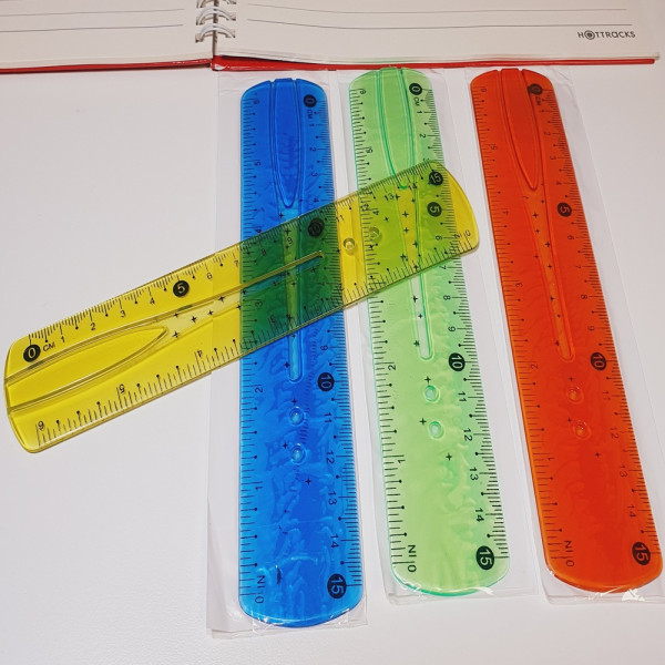 랜덤 컬러 소프트 잘 휘어지는 15cm 자