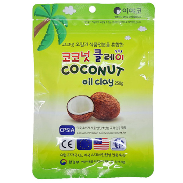 (EY) 이야코 코코넛 오일 클레이 유토 250g