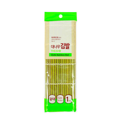 대나무 김발 겉대 김밥말이 대나무 나무김발 김말이