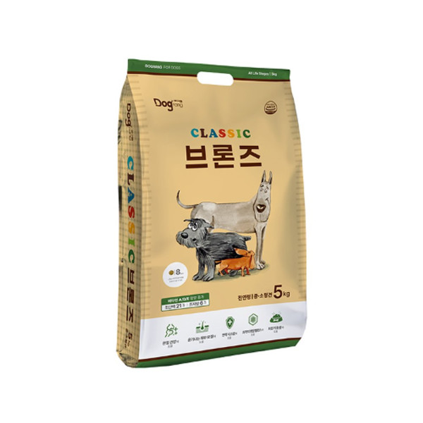 도그랑 강아지사료 브론즈5kg