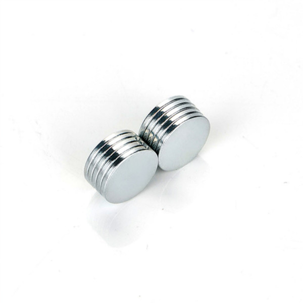 네오디움 초강력 원형 실버 자석 10mm x 2mm 1p