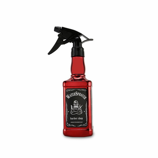 전문가용 미용실 바버샵 분무기 500ml 레드