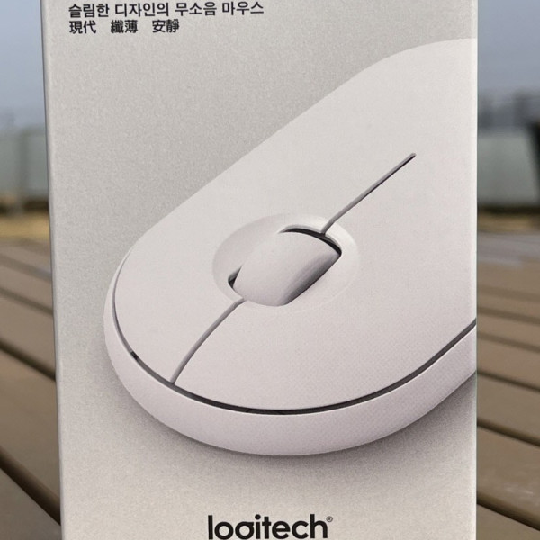 로지텍 페블 M350 무선 마우스 화이트