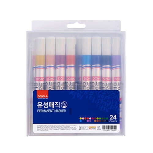 동아 유성매직 24색