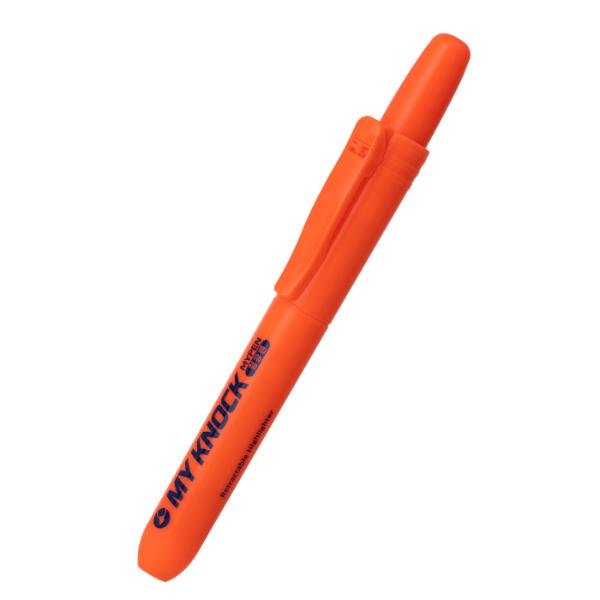 마이펜 마이노크마카 형광펜 오렌지 4.0mm 1EA