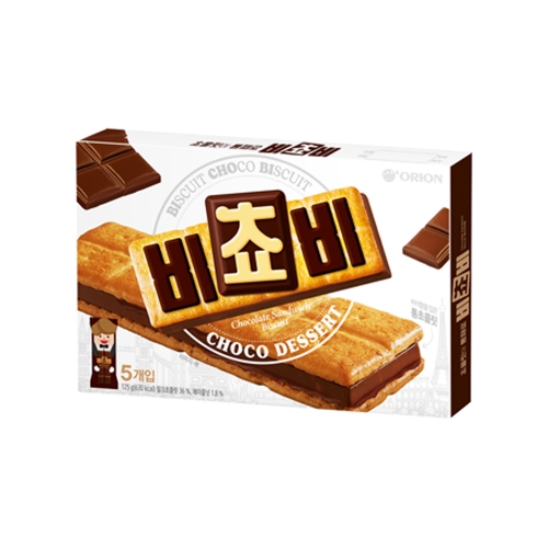 오리온 비쵸비 125g 5P