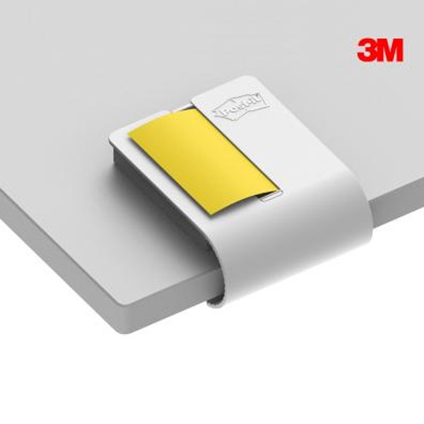 3M 포스트잇 강한점착용 클립 디스펜서 CD654 화이트