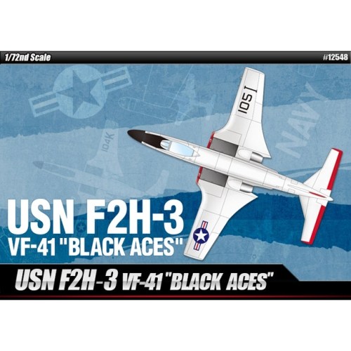 72sc 미해군 F2H3 VF41 블랙에이스