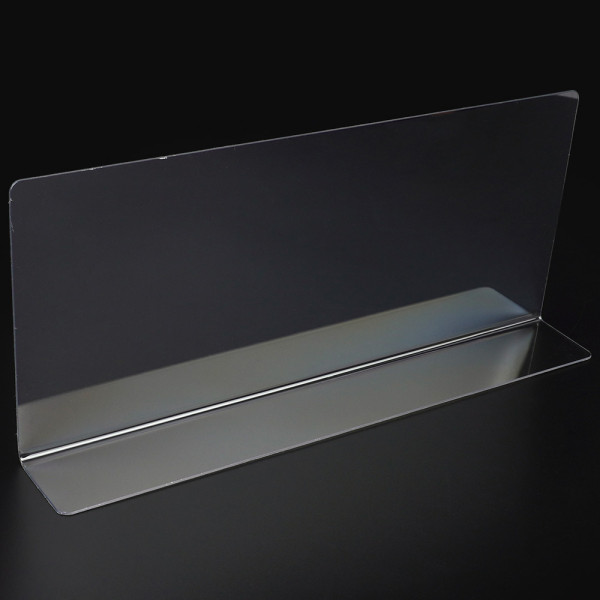 L형 투명 칸막이 28x12cm 1P 일반형