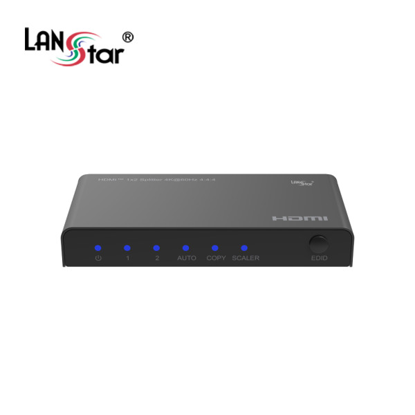 1대2 HDMI 2.0 분배기 다운스케일 4K HDCP 지원