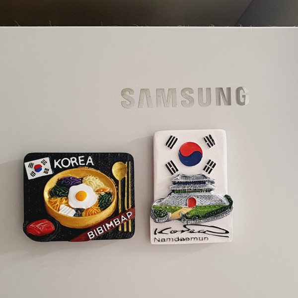 한국 KOREA 투어 여행 마그넷 냉장고 자석