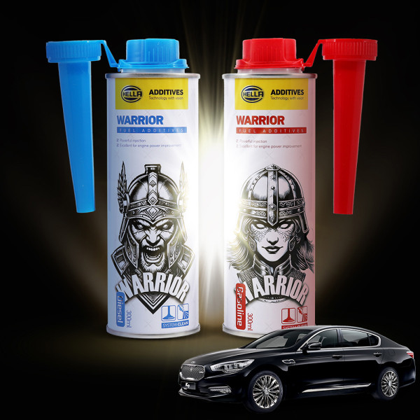 K9 가솔린,디젤 프리미엄 연비향상 헬라 워리어 연료첨가제 300ML