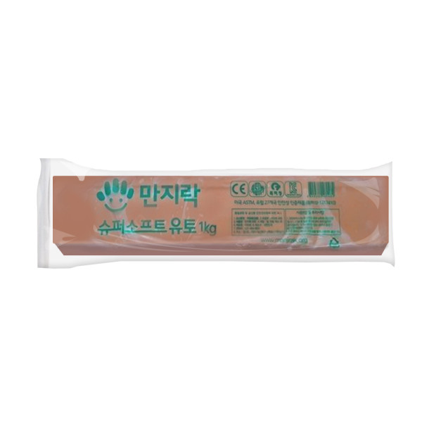 TNB 만지락 슈퍼소프트 유토 1kg 부드러운 타입