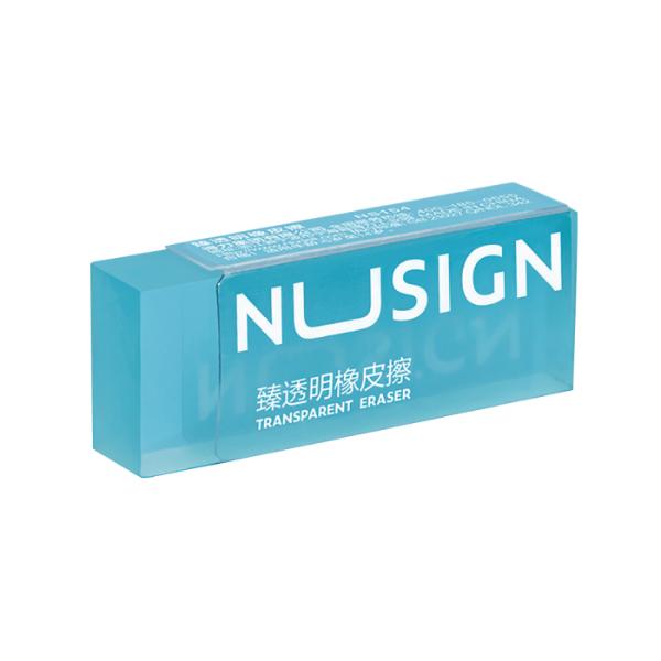 누사인 NS154 칼라 투명 지우개 6본입 대 랜덤